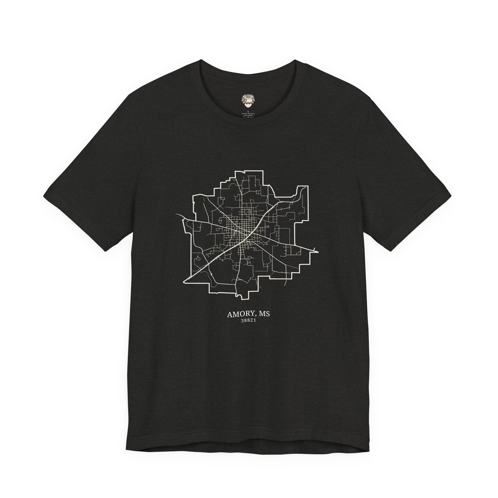 Amory, MS – Archive Map Tee