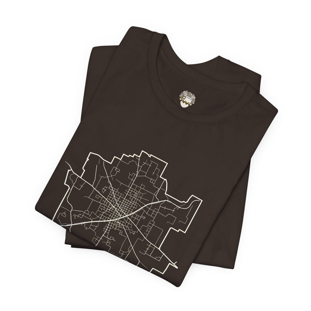 Amory, MS – Archive Map Tee