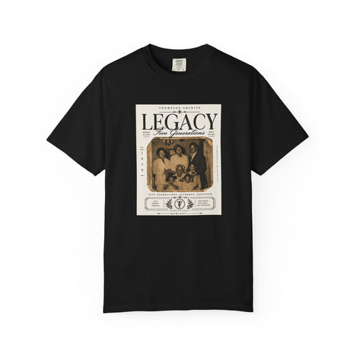 Legacy Print Tee – "Five Generations" Edition
