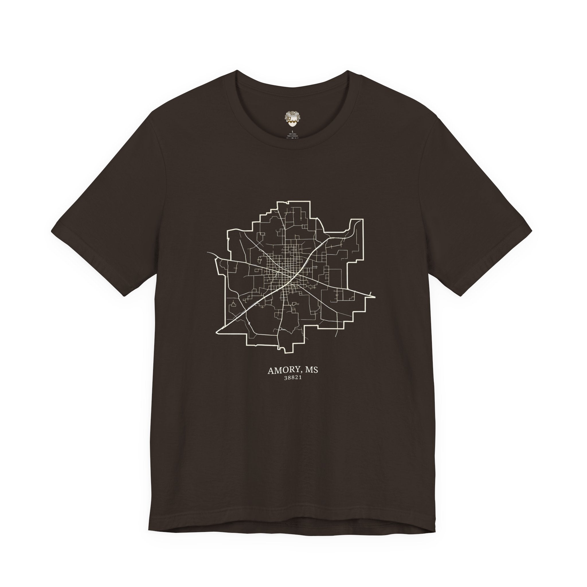 Amory, MS – Archive Map Tee